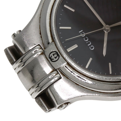 GUCCI グッチ 9040M ラウンドフェイス 腕時計 SS メンズ 中古