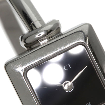 GUCCI グッチ 1900L スクエアフェイス バングル 腕時計 SS レディース 中古