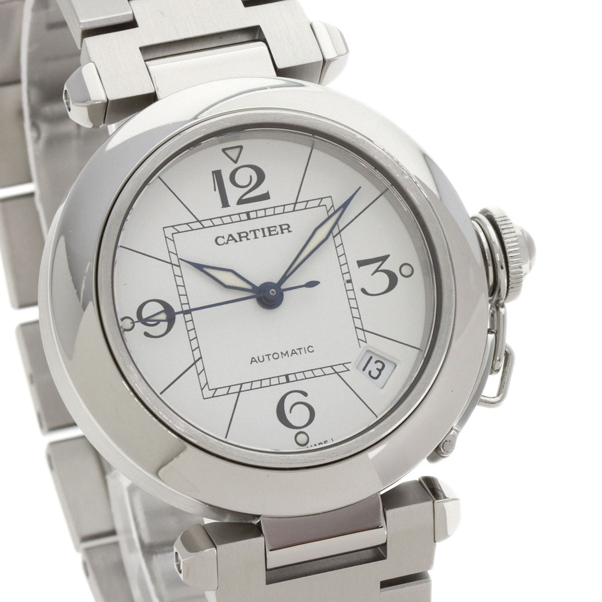 CARTIER カルティエ W31074M7 パシャC 腕時計 SS ボーイズ 中古