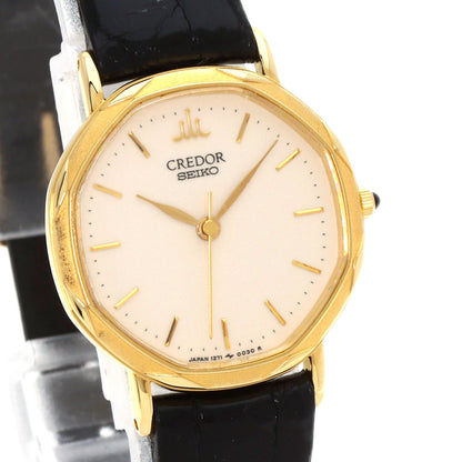SEIKO セイコー 1271-5000 クレドール 腕時計 K18YG レディース 中古