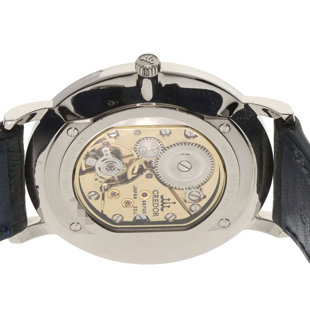 SEIKO セイコー GBAQ977 6870-00B0 クレドール シグノ U.T.D 腕時計 K18WG メンズ 中古