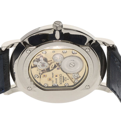 SEIKO セイコー GBAQ977 6870-00B0 クレドール シグノ U.T.D 腕時計 K18WG メンズ 中古