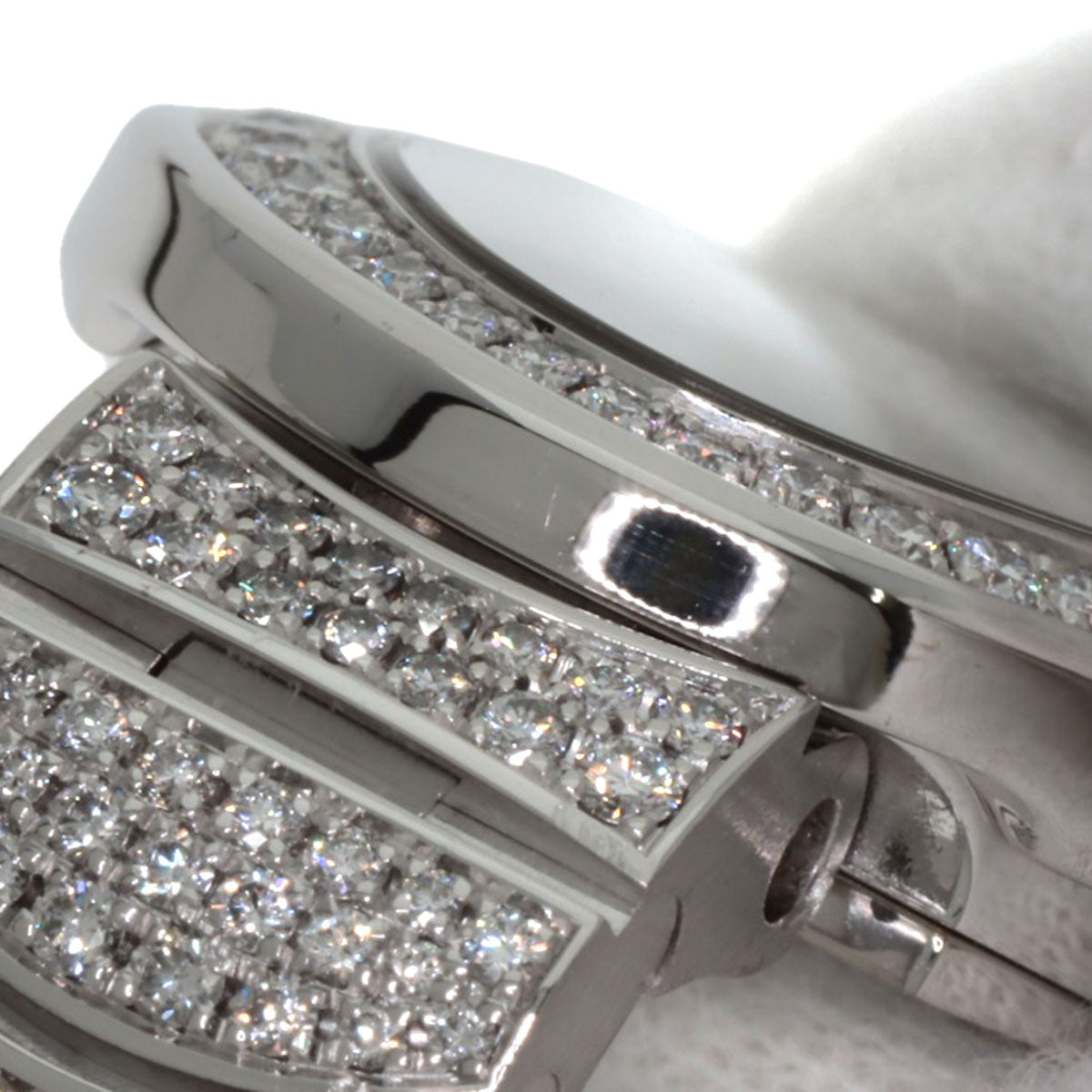 CARTIER カルティエ HPI00327 ミニベニュワール ダイヤモンド 腕時計 K18WG レディース 中古
