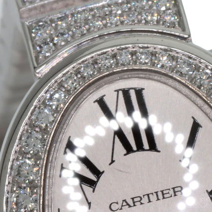 CARTIER カルティエ HPI00327 ミニベニュワール ダイヤモンド 腕時計 K18WG レディース 中古