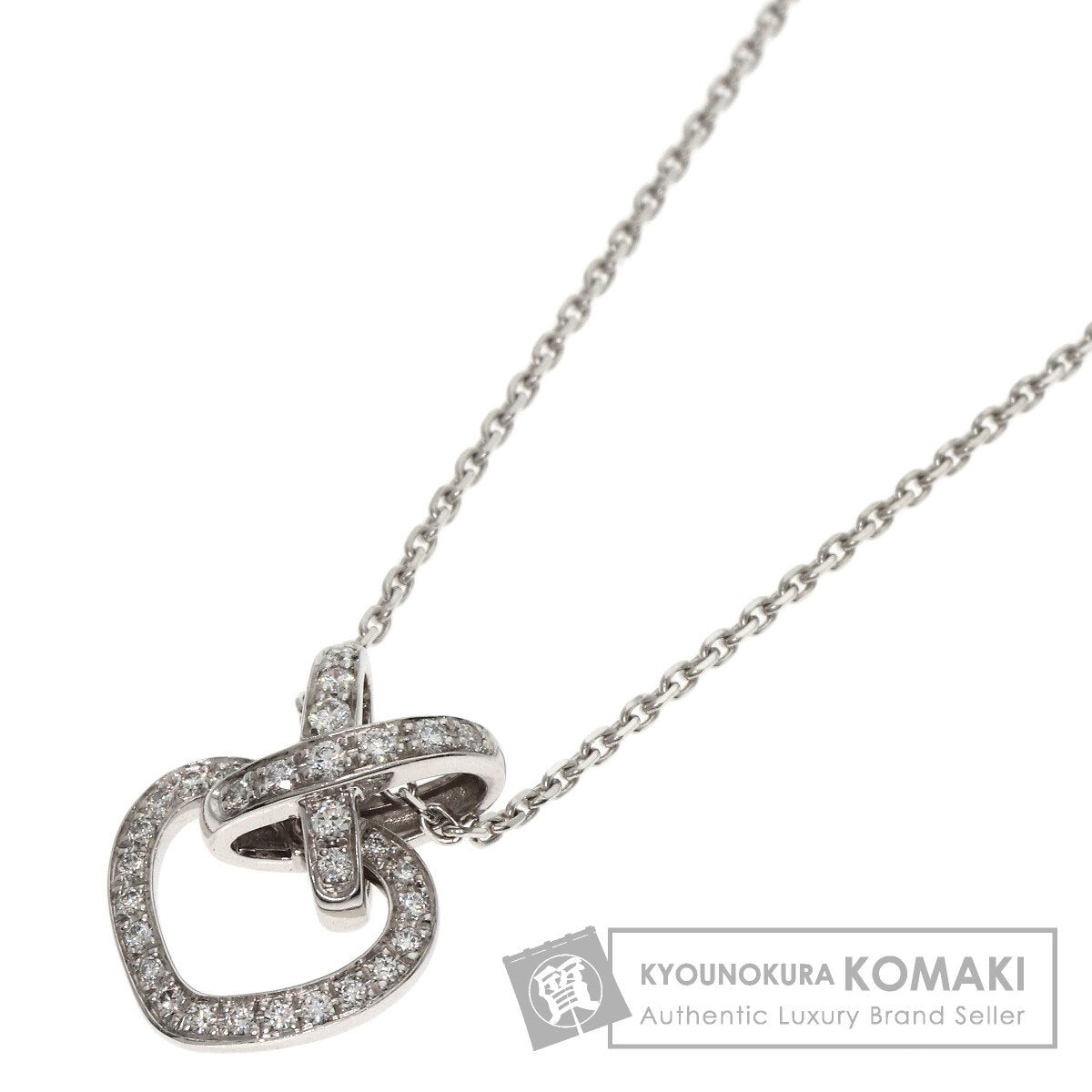 ショーメ リアン ハート ダイヤモンド ネックレス 中古 商品画像1
