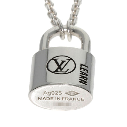 LOUIS VUITTON ルイヴィトン ロックイット ラーン ネックレス SV レディース 中古