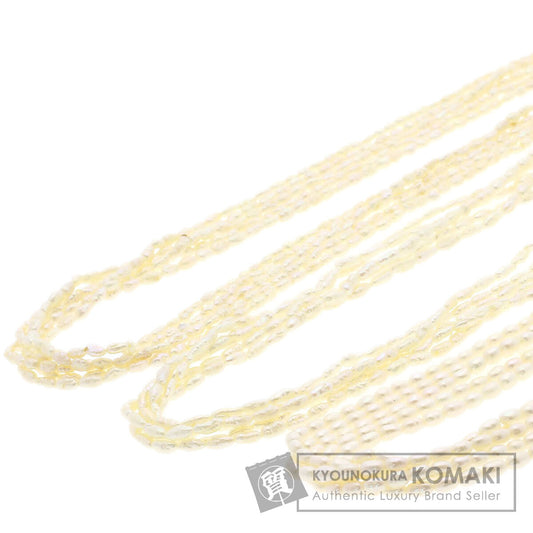 SELECT JEWELRY セレクトジュエリー 淡水パール 真珠 3本セット ネックレス SV レディース 中古