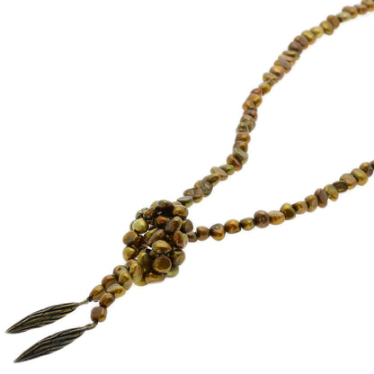 SELECT JEWELRY セレクトジュエリー 染めパール 真珠 樹脂 シェル プラスチック 水晶 6点セット ネックレス 金属製 レディース 中古