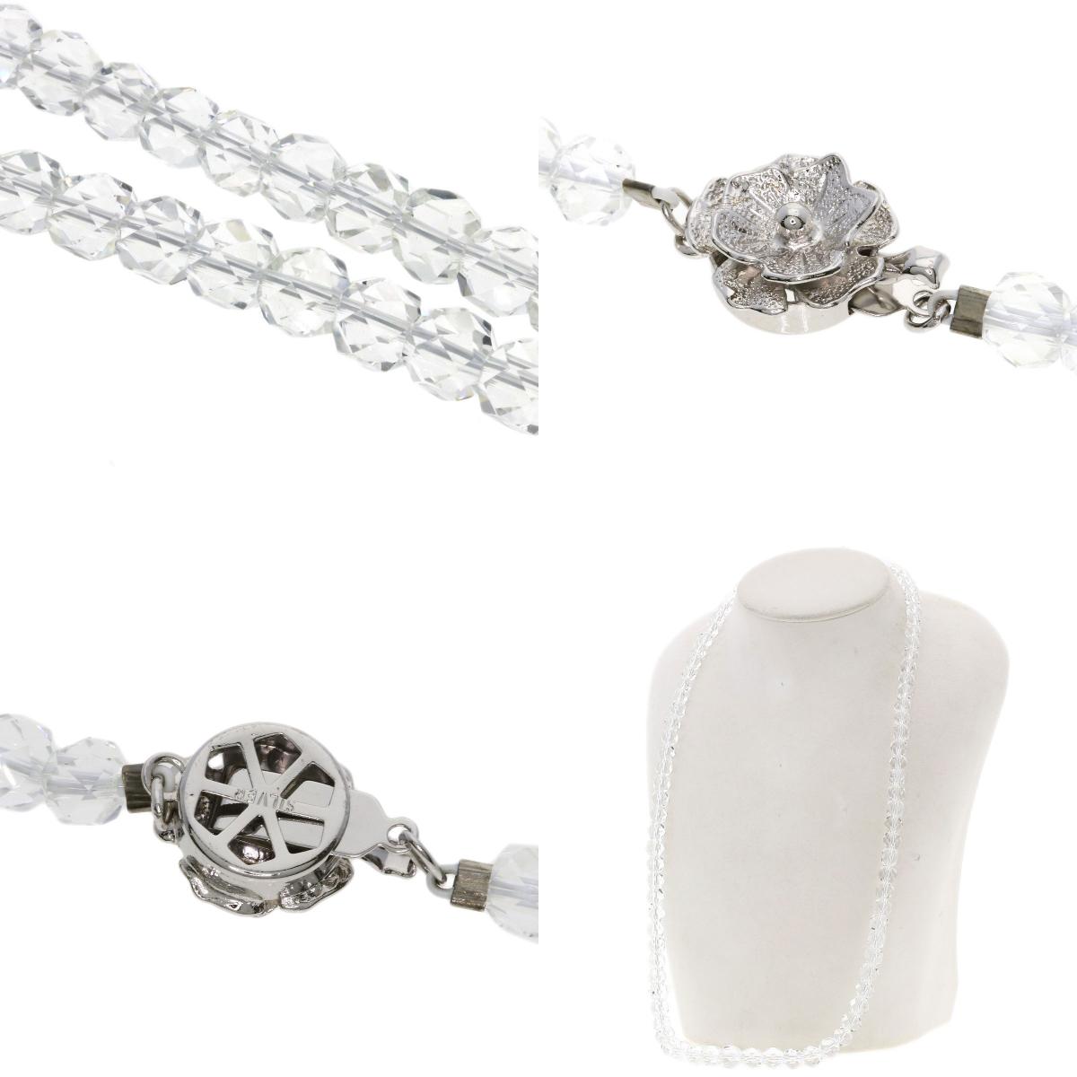 SELECT JEWELRY セレクトジュエリー 染めパール 真珠 樹脂 シェル プラスチック 水晶 6点セット ネックレス 金属製 レディース 中古