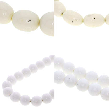 SELECT JEWELRY セレクトジュエリー 染めパール 真珠 樹脂 シェル プラスチック 水晶 6点セット ネックレス 金属製 レディース 中古