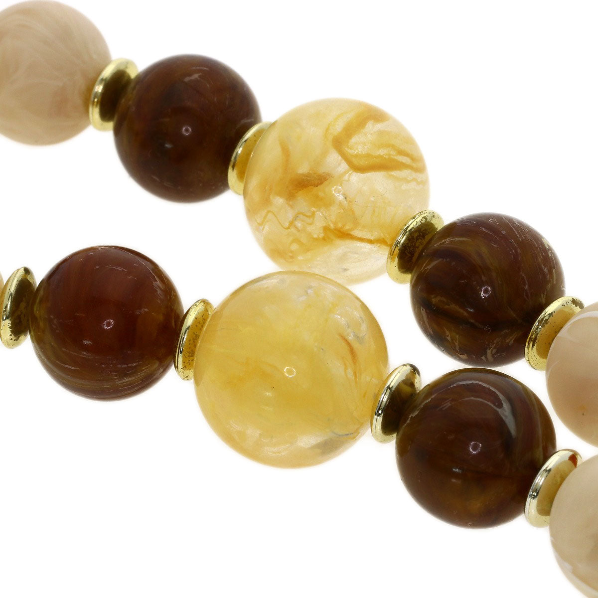 SELECT JEWELRY セレクトジュエリー 染めパール 真珠 樹脂 シェル プラスチック 水晶 6点セット ネックレス 金属製 レディース 中古