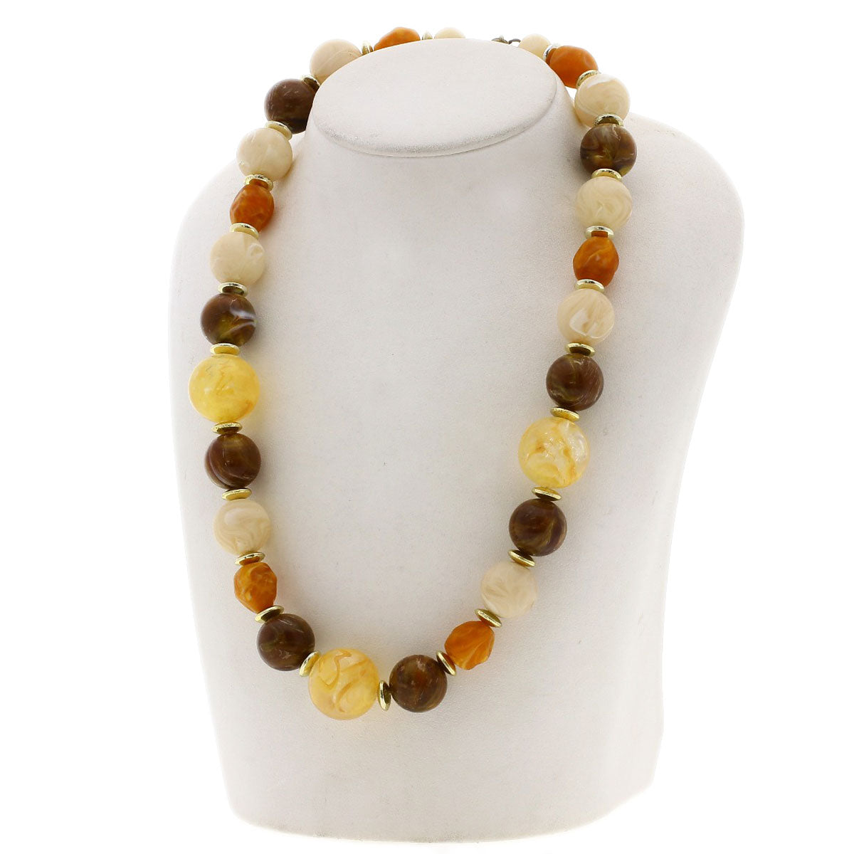 SELECT JEWELRY セレクトジュエリー 染めパール 真珠 樹脂 シェル プラスチック 水晶 6点セット ネックレス 金属製 レディース 中古