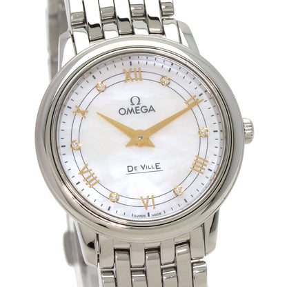 OMEGA オメガ 424.10.27.60.55.001 デビル プレステージ 腕時計 SS レディース 中古