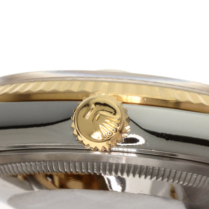 ROLEX ロレックス 16233G デイトジャスト 10P ダイヤモンド 腕時計 SS メンズ 中古