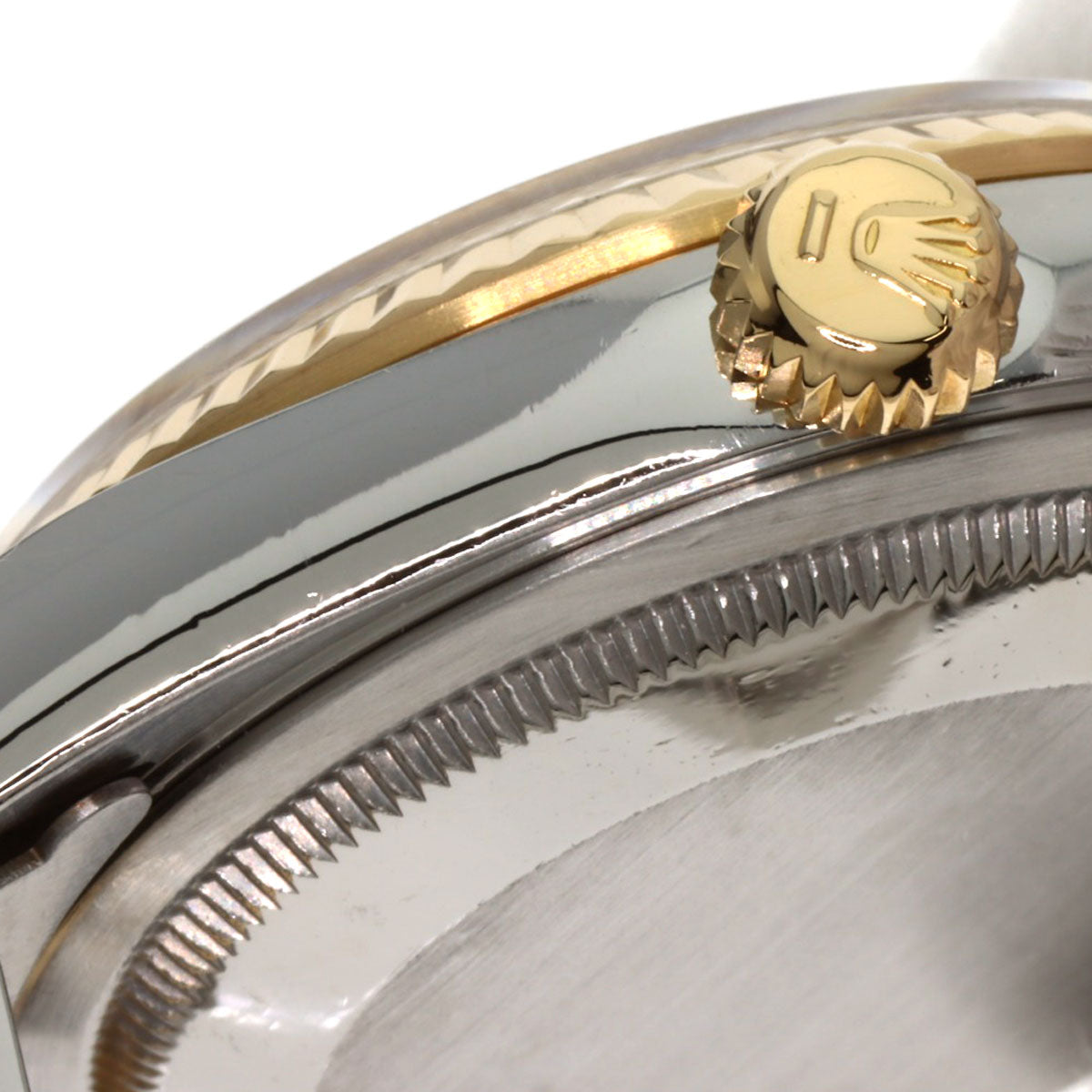 ROLEX ロレックス 16233G デイトジャスト 10P ダイヤモンド 腕時計 SS メンズ 中古