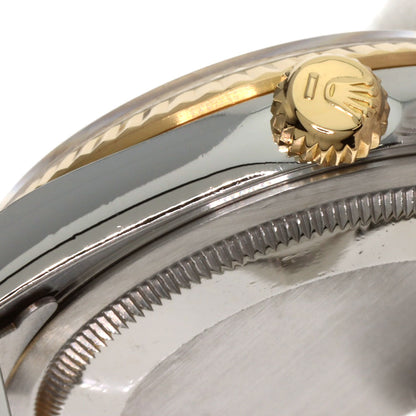 ROLEX ロレックス 16233G デイトジャスト 10P ダイヤモンド 腕時計 SS メンズ 中古
