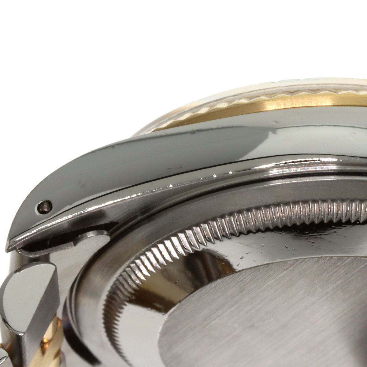 ROLEX ロレックス 16233G デイトジャスト 10P ダイヤモンド 腕時計 SS メンズ 中古