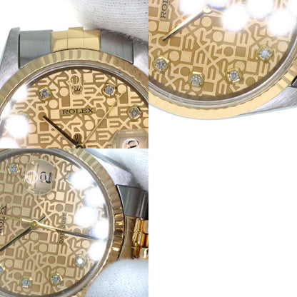 ロレックス 16233G デイトジャスト 10P ダイヤモンド 腕時計 中古 商品画像20