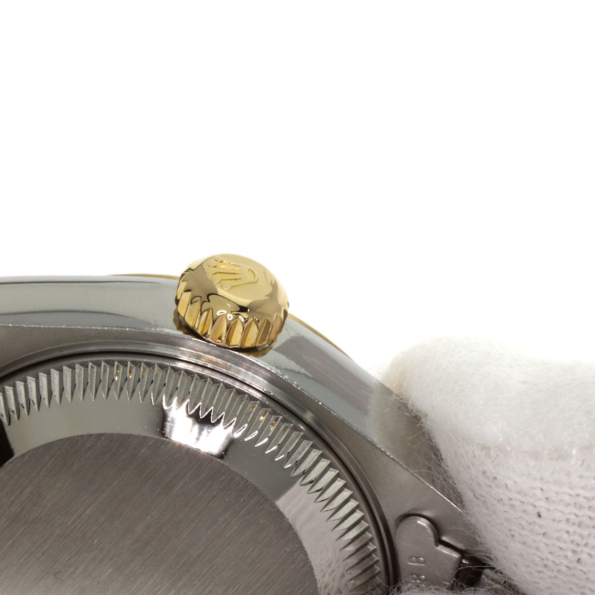 ROLEX ロレックス 79173G デイトジャスト 10P ダイヤモンド 腕時計 SS レディース 中古