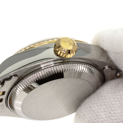 ROLEX ロレックス 79173G デイトジャスト 10P ダイヤモンド 腕時計 SS レディース 中古