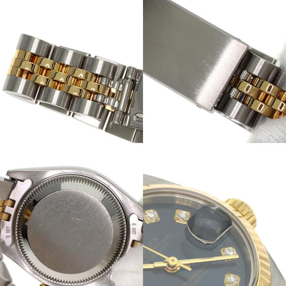 ROLEX ロレックス 79173G デイトジャスト 10P ダイヤモンド 腕時計 SS レディース 中古