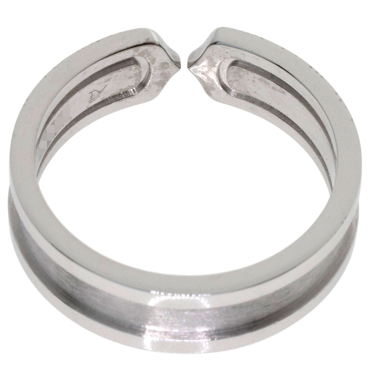 CARTIER カルティエ C2リング SM #61 リング・指輪 K18WG ユニセックス 中古