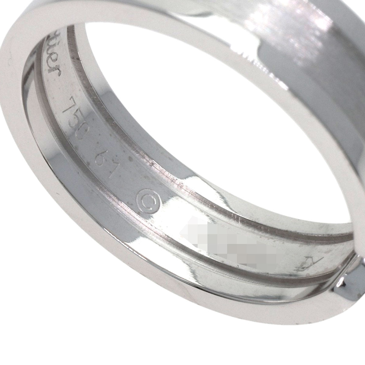 CARTIER カルティエ C2リング SM #61 リング・指輪 K18WG ユニセックス 中古