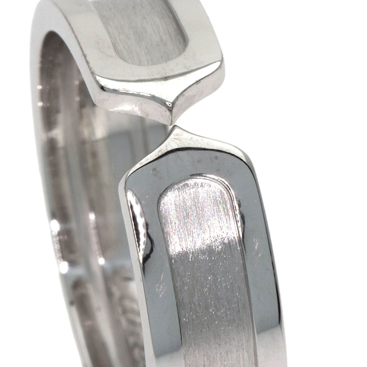 CARTIER カルティエ C2リング SM #61 リング・指輪 K18WG ユニセックス 中古