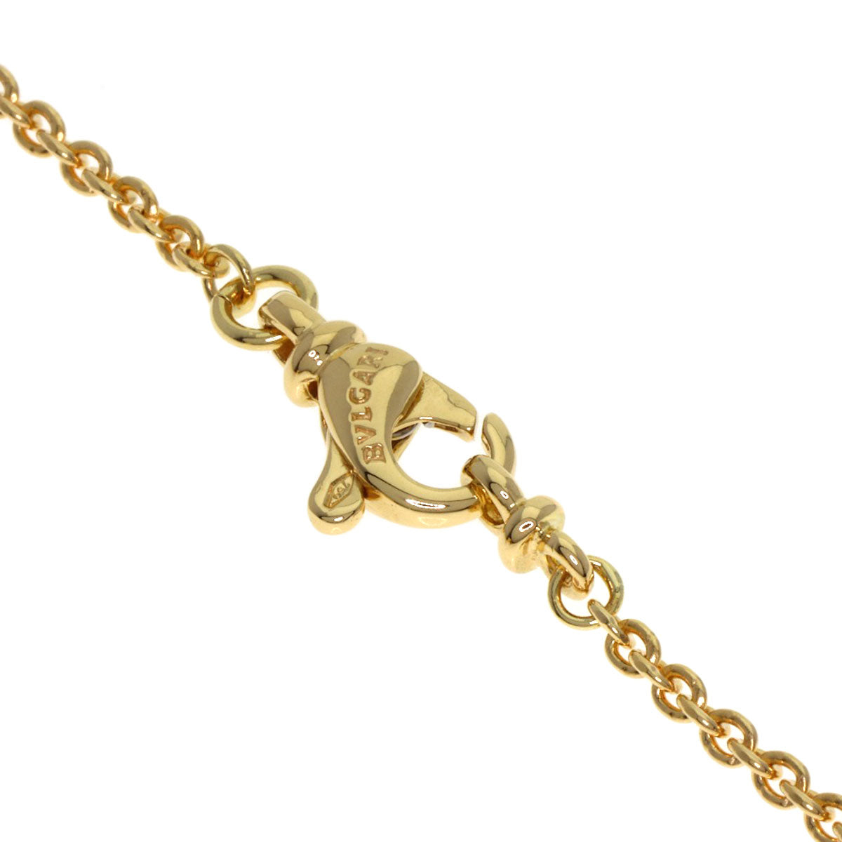 BVLGARI ブルガリ B-zero1 ビーゼロワン ネックレス K18YG レディース 中古