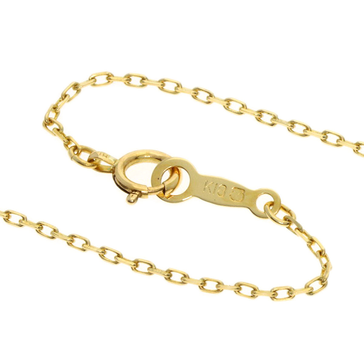 MIKIMOTO ミキモト リーフモチーフ パール 真珠 ネックレス K18YG レディース 中古