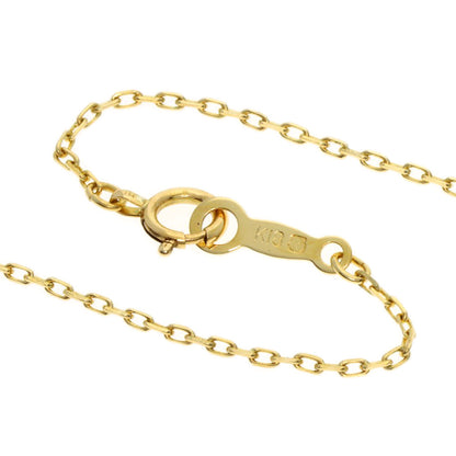 MIKIMOTO ミキモト リーフモチーフ パール 真珠 ネックレス K18YG レディース 中古
