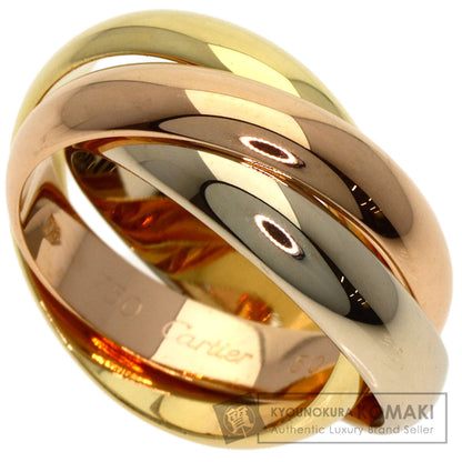 CARTIER カルティエ トリニティ #50 リング・指輪 K18YG レディース 中古