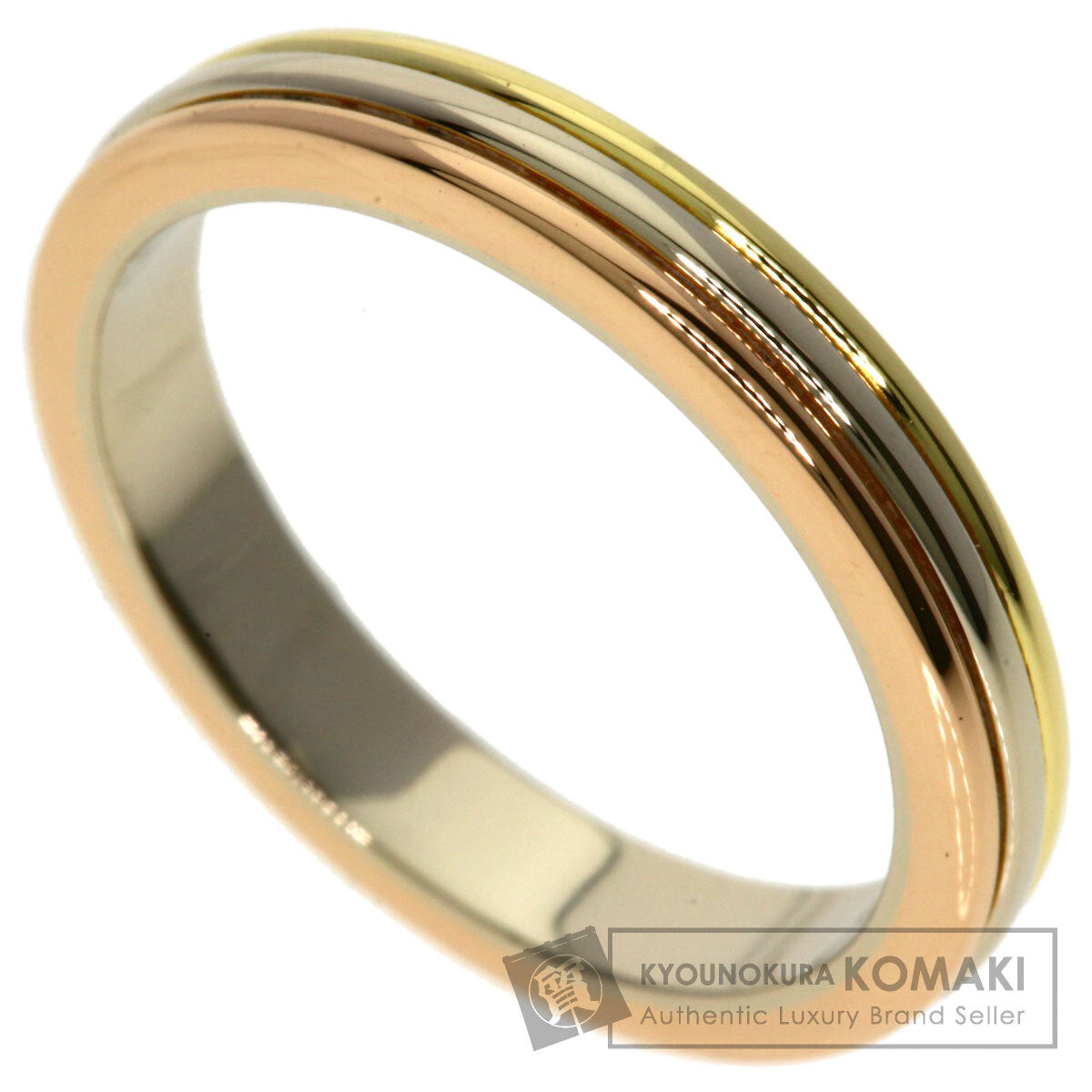 カルティエ スリーカラー #48 リング・指輪 中古 商品画像1