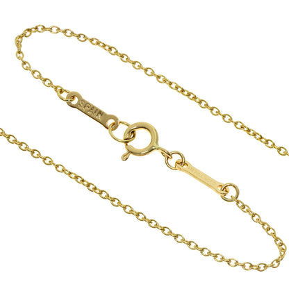 TIFFANY&Co. ティファニー オープンハート ネックレス K18YG レディース 中古