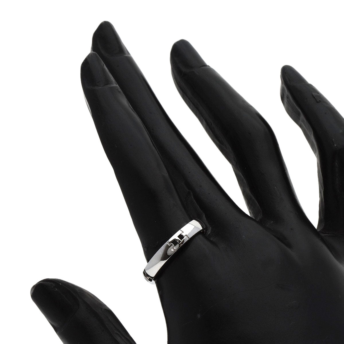 HERMES エルメス ヘラクレスリング #56 リング・指輪 K18WG レディース 中古