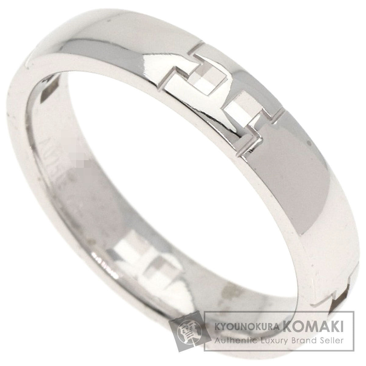 HERMES エルメス ヘラクレスリング #48 リング・指輪 K18WG レディース 中古
