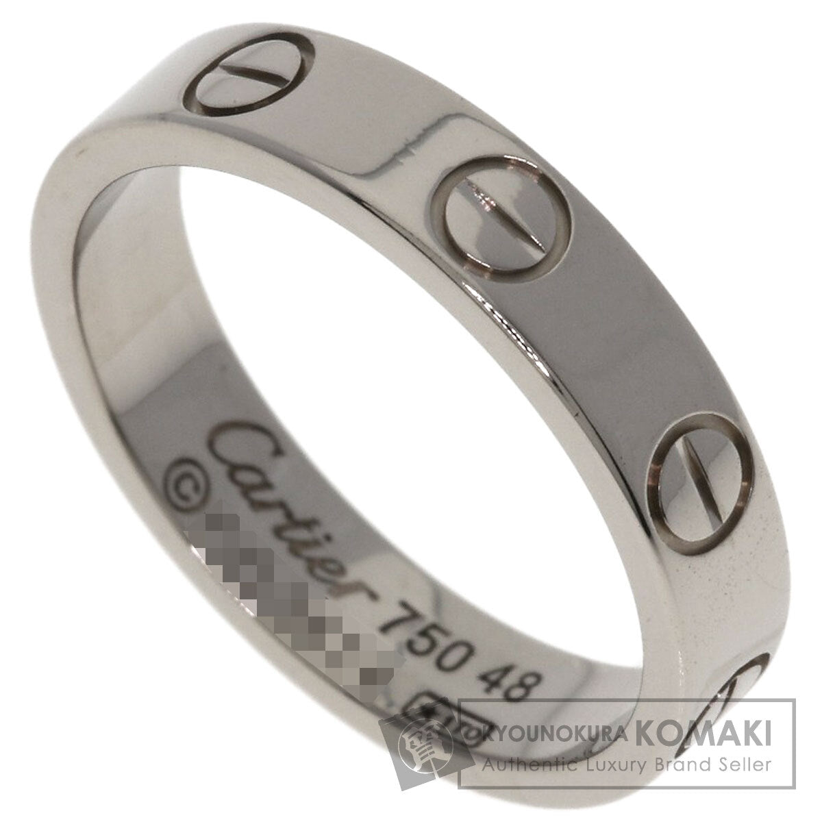 カルティエ ミニラブリング #48 リング・指輪 中古 商品画像1