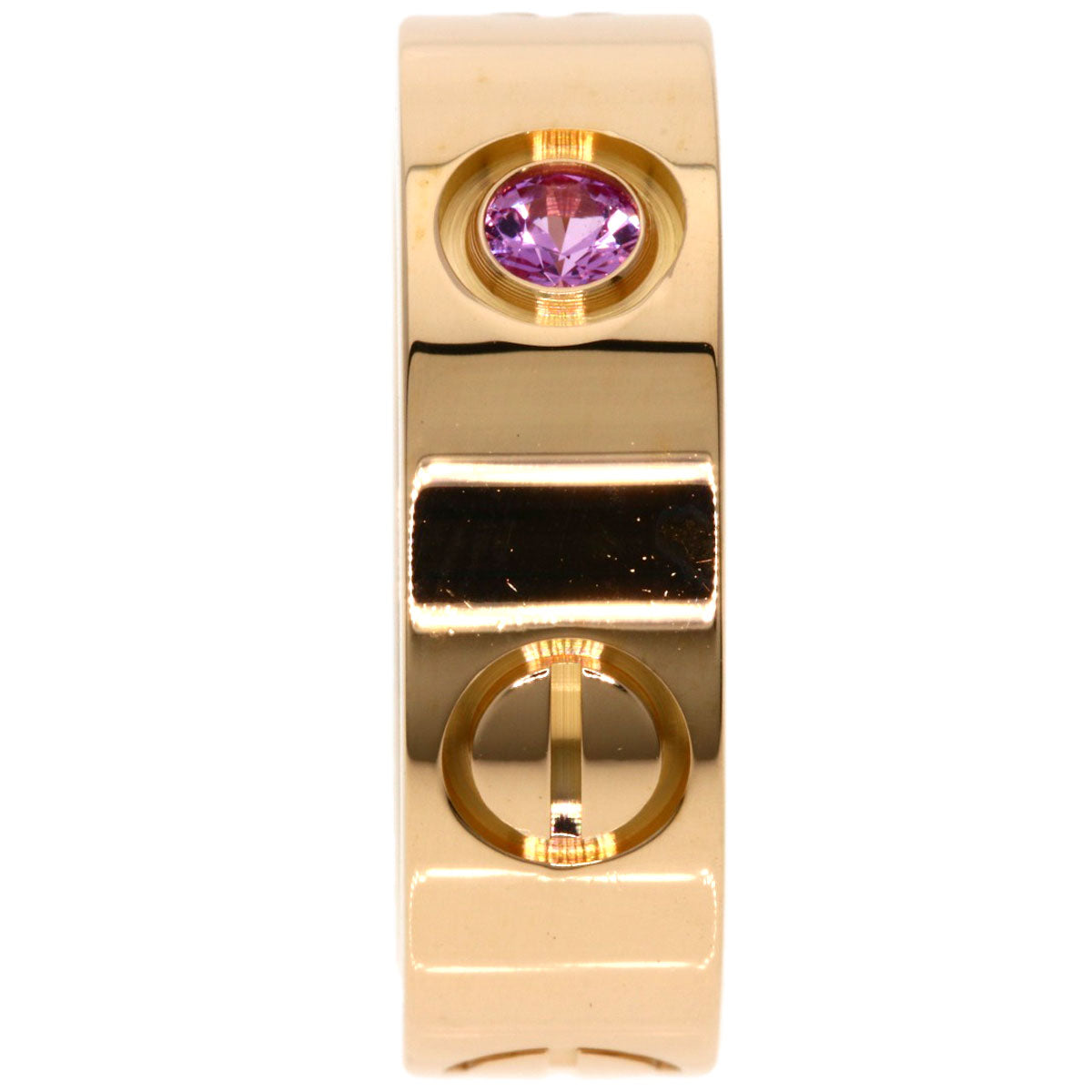 カルティエ ラブリング 1P ピンクサファイア #45 リング・指輪 中古 商品画像4