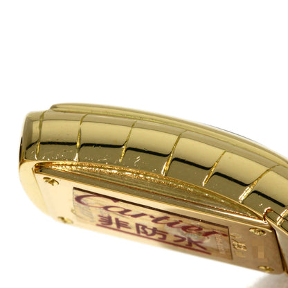CARTIER カルティエ パンテール ラカルダ バングル 腕時計 K18YG レディース 中古