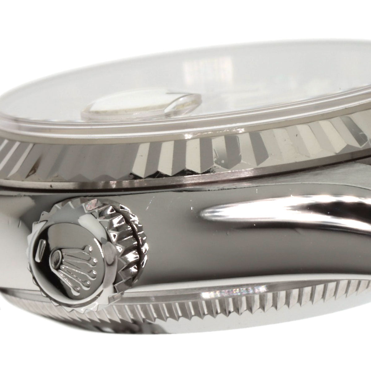 ROLEX ロレックス 79174G デイトジャスト 10P ダイヤモンド 腕時計 SS レディース 中古