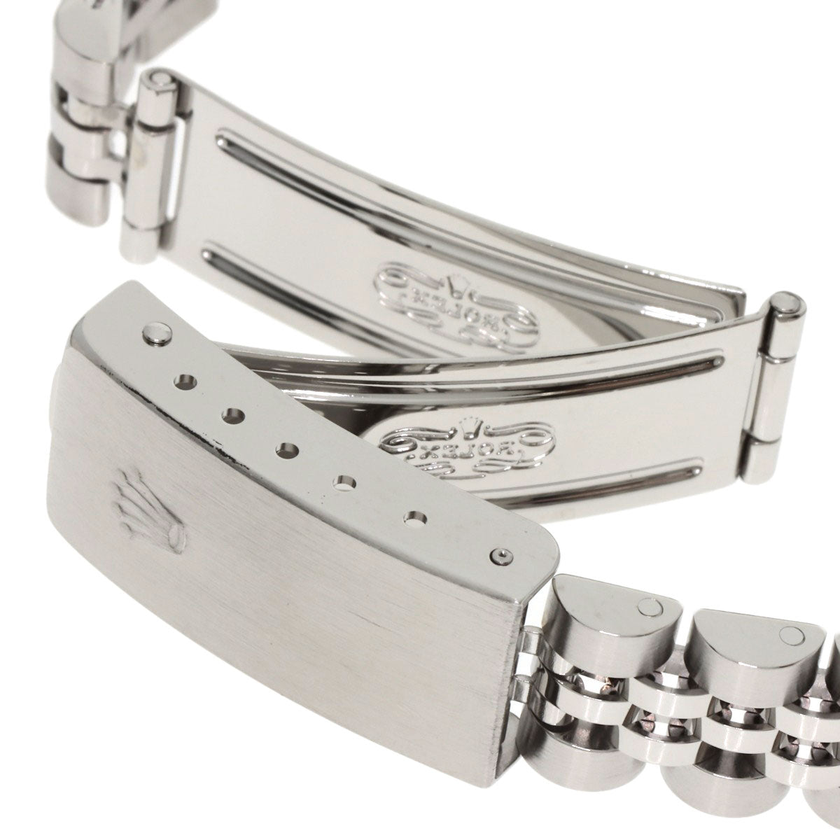 ROLEX ロレックス 79174G デイトジャスト 10P ダイヤモンド 腕時計 SS レディース 中古