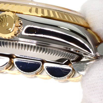 ROLEX ロレックス 69173G デイトジャスト 10P ダイヤモンド 腕時計 SS レディース 中古