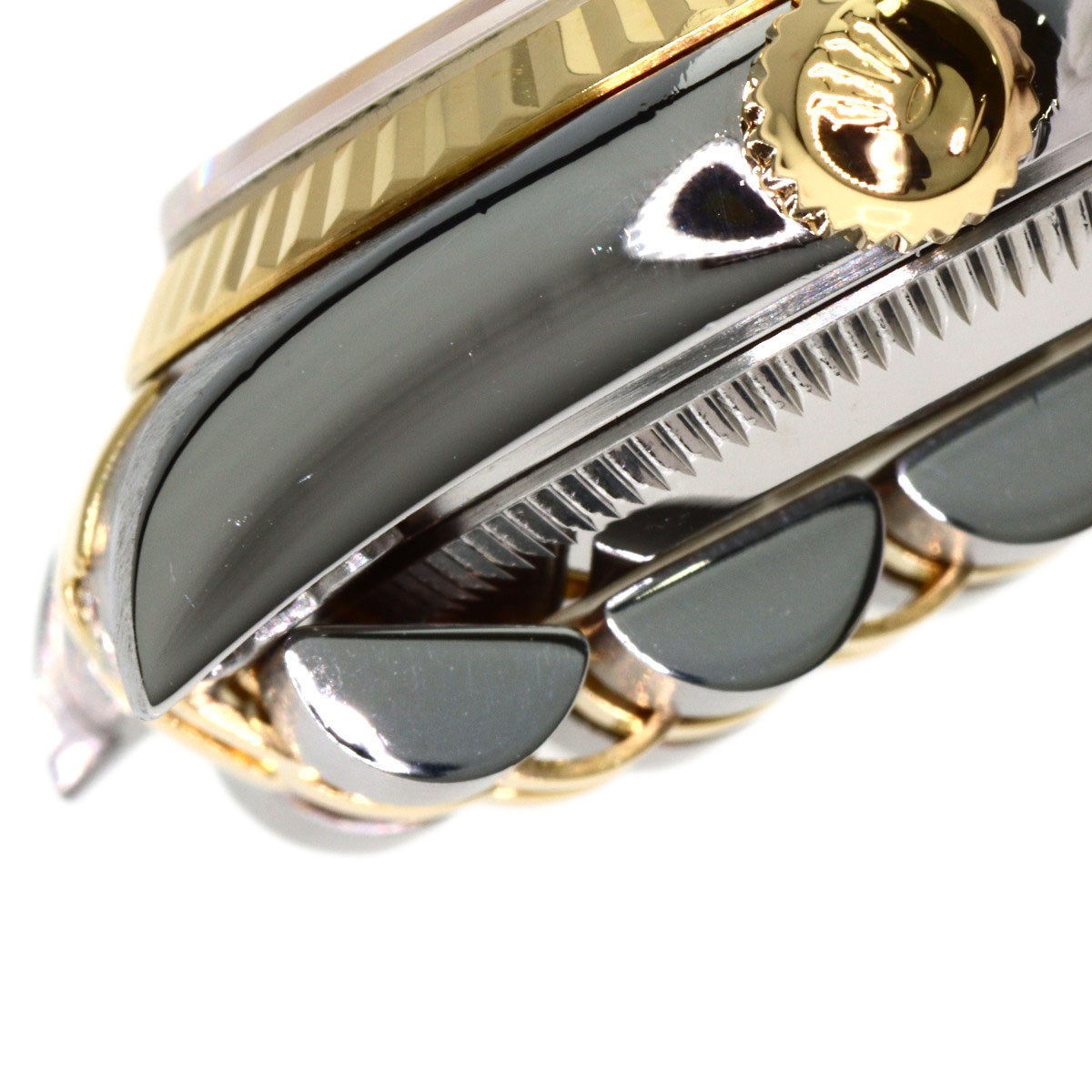 ROLEX ロレックス 69173G デイトジャスト 10P ダイヤモンド 腕時計 SS レディース 中古