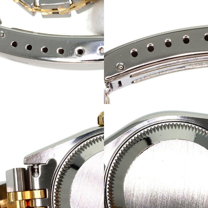 ROLEX ロレックス 69173G デイトジャスト 10P ダイヤモンド 腕時計 SS レディース 中古