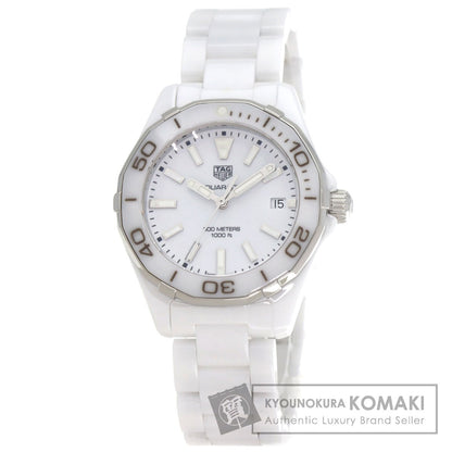 TAG HEUER タグホイヤー WAY1391.BH0717 アクアレーサー35mm セラミック 腕時計 セラミック レディース 中古