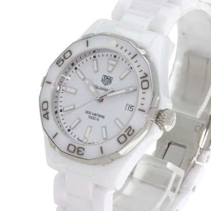 TAG HEUER タグホイヤー WAY1391.BH0717 アクアレーサー35mm セラミック 腕時計 セラミック レディース 中古