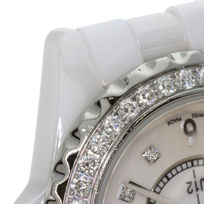 CHANEL シャネル H2572 J12 29mm 8P ベゼル ダイヤモンド 腕時計 セラミック レディース 中古