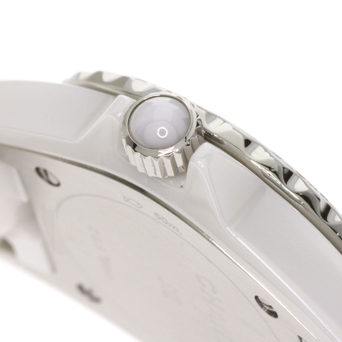 CHANEL シャネル H2572 J12 29mm 8P ベゼル ダイヤモンド 腕時計 セラミック レディース 中古