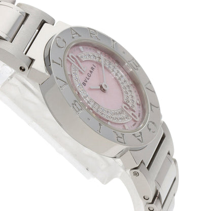 BVLGARI ブルガリ BB26C2SS/DN ブルガリブルガリ ダイヤモンド 腕時計 SS レディース 中古
