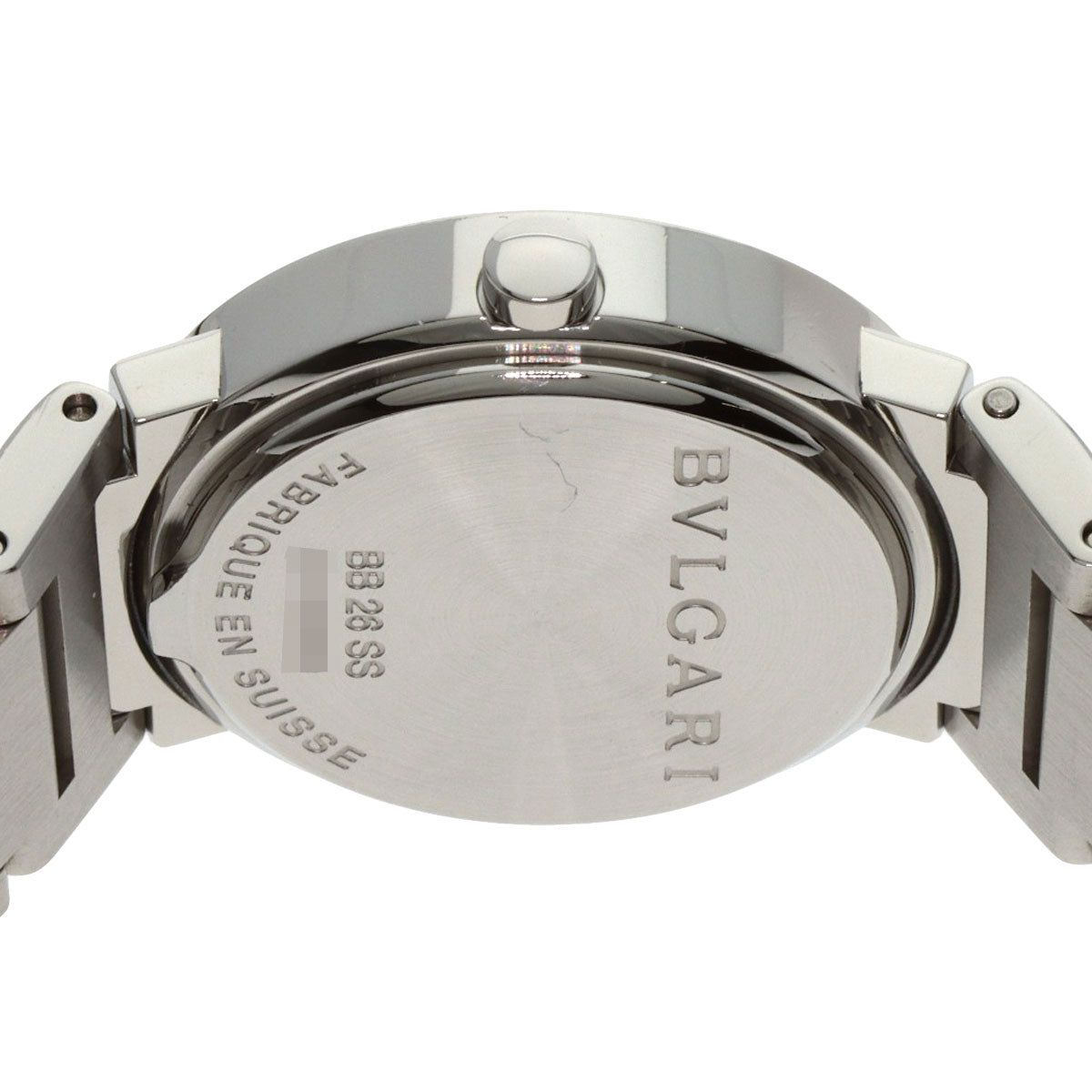 BVLGARI ブルガリ BB26C2SS/DN ブルガリブルガリ ダイヤモンド 腕時計 SS レディース 中古